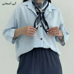 شومیز زنانه پری دکمه چوبی | آی بولک