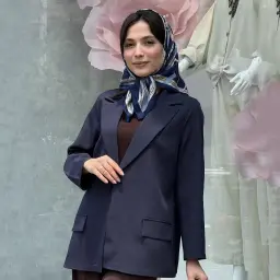 کت زنانه کرپ بزیاق دیور | آی بولک