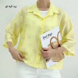 شومیز زنانه طرح شکوفه بهار | آی بولک