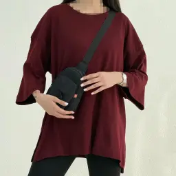 تیشرت زنانه باکسی فانریپ | آی بولک