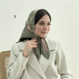 مینی اسکارف زنانه طرح زنجیری | آی بولک