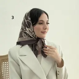 مینی اسکارف زنانه طرح زنجیری | آی بولک
