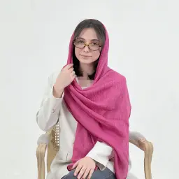 شال  زنانه پلیسه دورو | آی بولک