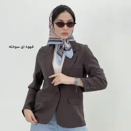 کت زنانه سیلک تک دکمه | آی بولک