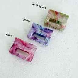 کلیپس زنانه طرح آبرنگی | آی بولک