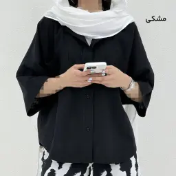 شومیز زنانه رنگی لینن اسلپ | آی بولک