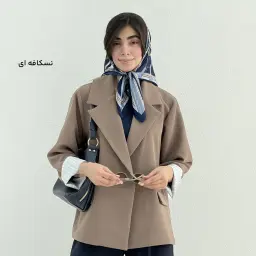 کت زنانه کرپ دکمه نما | آی بولک