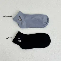 جوراب زنانه مچی کبریتی دو قلب | آی بولک