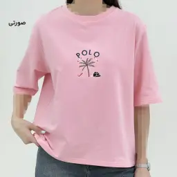 تیشرت زنانه یقه گرد polo | آی بولک