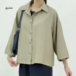 شومیز زنانه باکسی دنیز | آی بولک