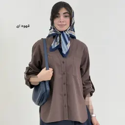 شومیز زنانه لینن دوجیب | آی بولک