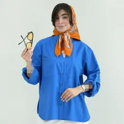 شومیز زنانه لینن دوجیب | آی بولک