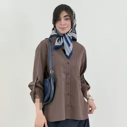 شومیز زنانه لینن دوجیب | آی بولک