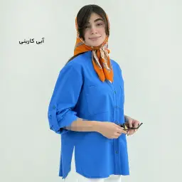 شومیز زنانه لینن دوجیب | آی بولک