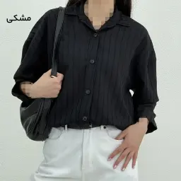 شومیز زنانه پری یقه مردانه | آی بولک