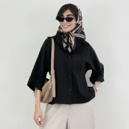 شومیز زنانه سیلک آستین دوبل | آی بولک