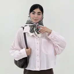 شومیز زنانه پری یقه مردانه| آی بولک