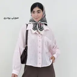 شومیز زنانه پری یقه مردانه| آی بولک