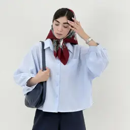 شومیز زنانه سیلک جلو جیب | آی بولک