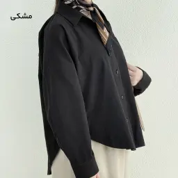 شومیز زنانه لینن پایین هلالی | آی بولک
