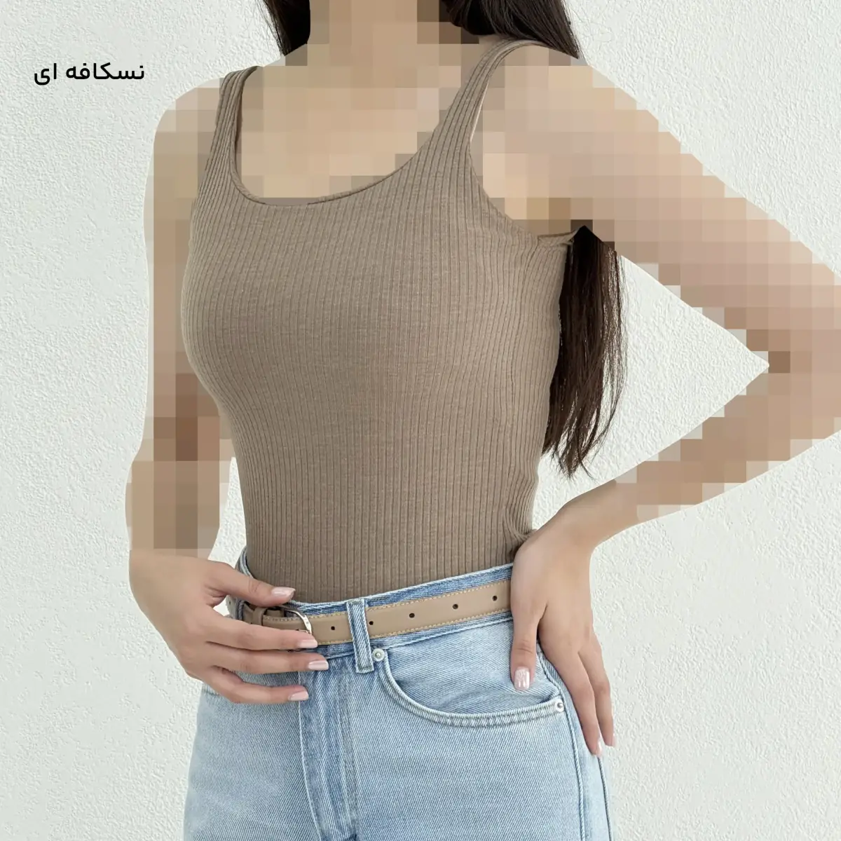 تاپ زنانه فانریپ کرکره ای | آی بولک