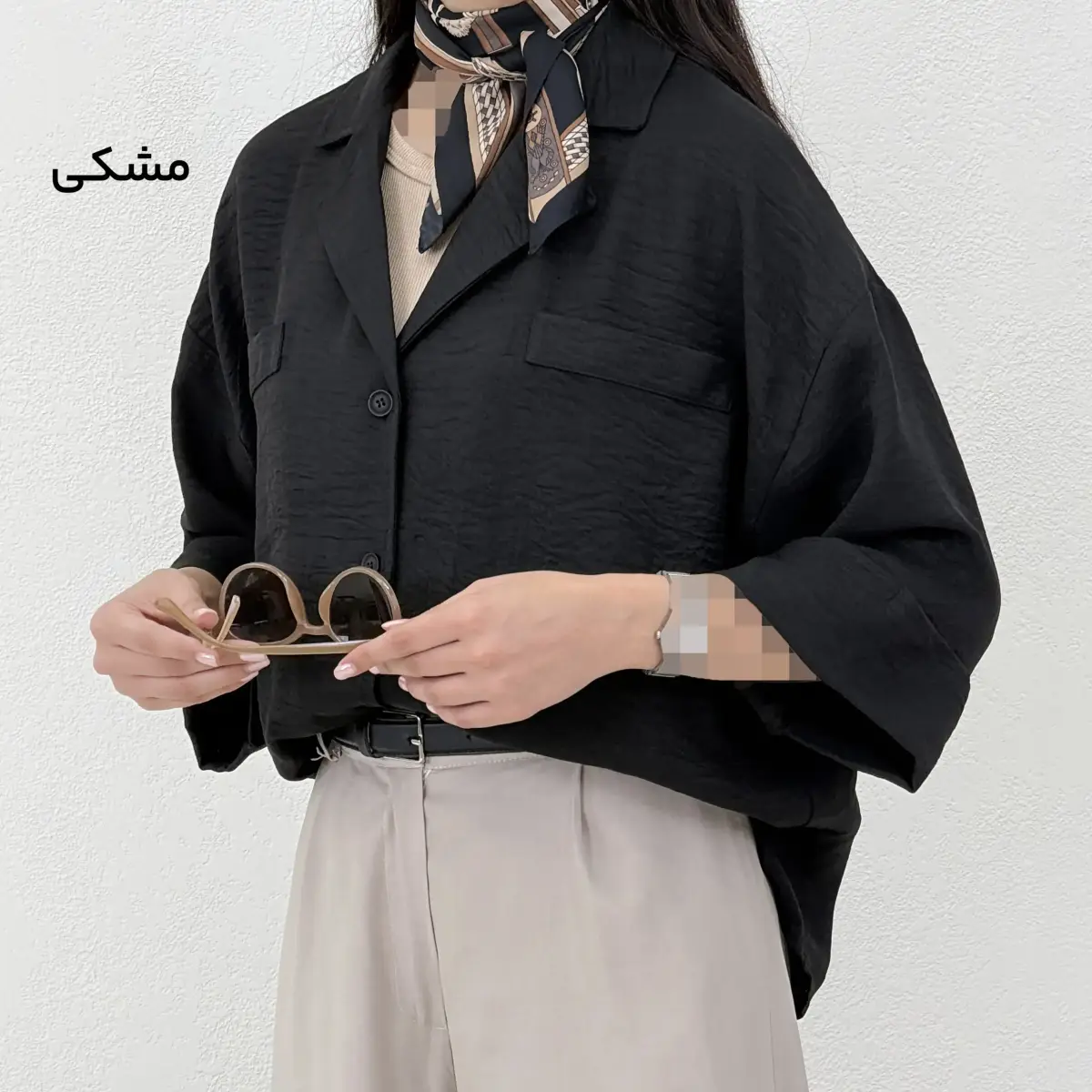شومیز زنانه صوفیا آستین دوبل | آی بولک