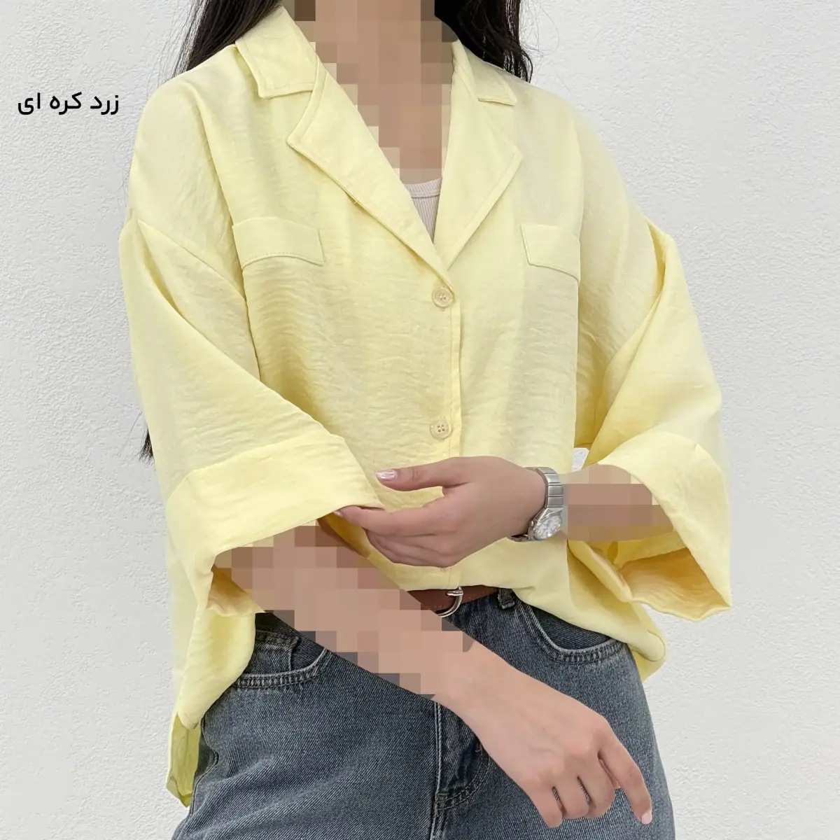 شومیز زنانه صوفیا آستین دوبل | آی بولک