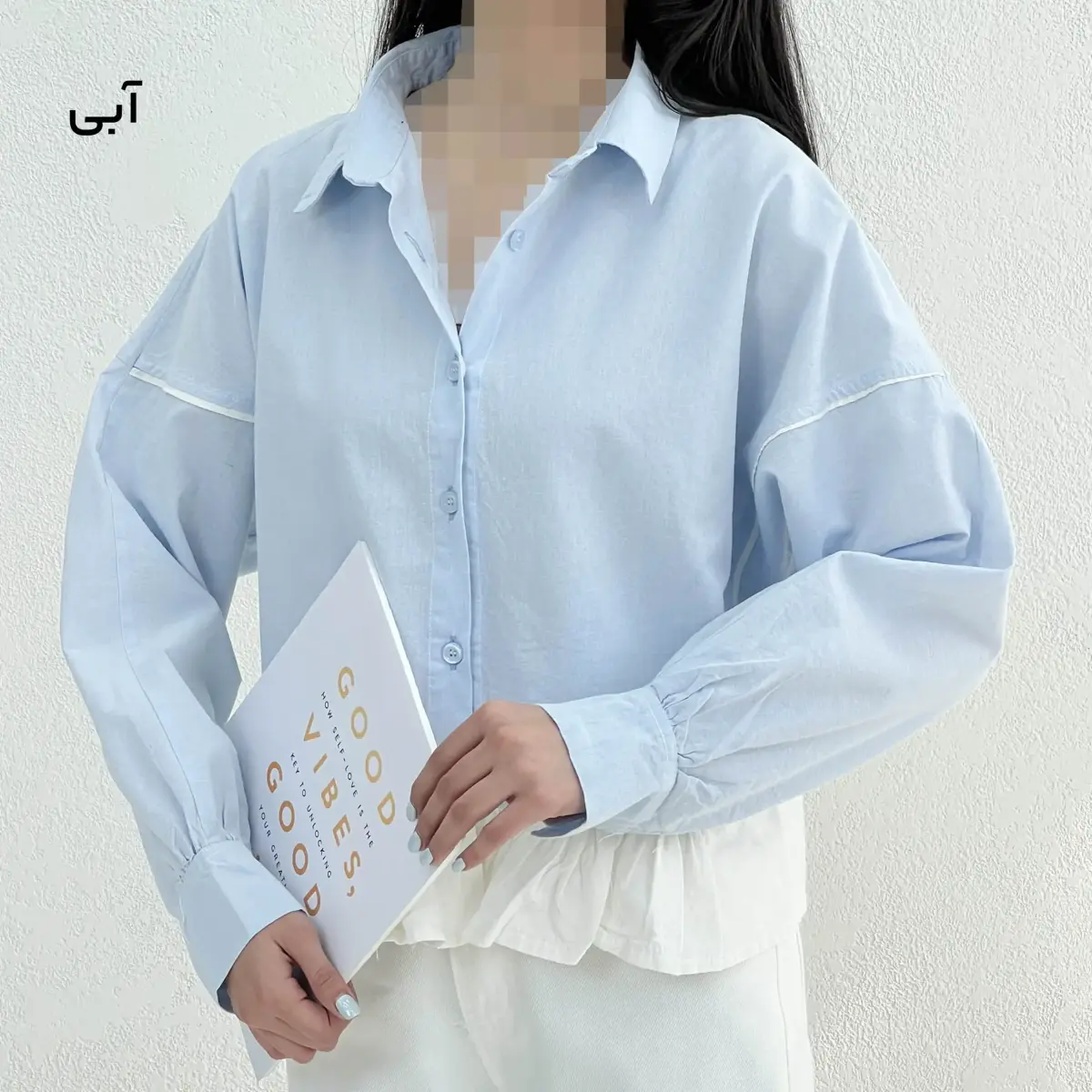 شومیز زنانه لینن پایین چین | آی بولک