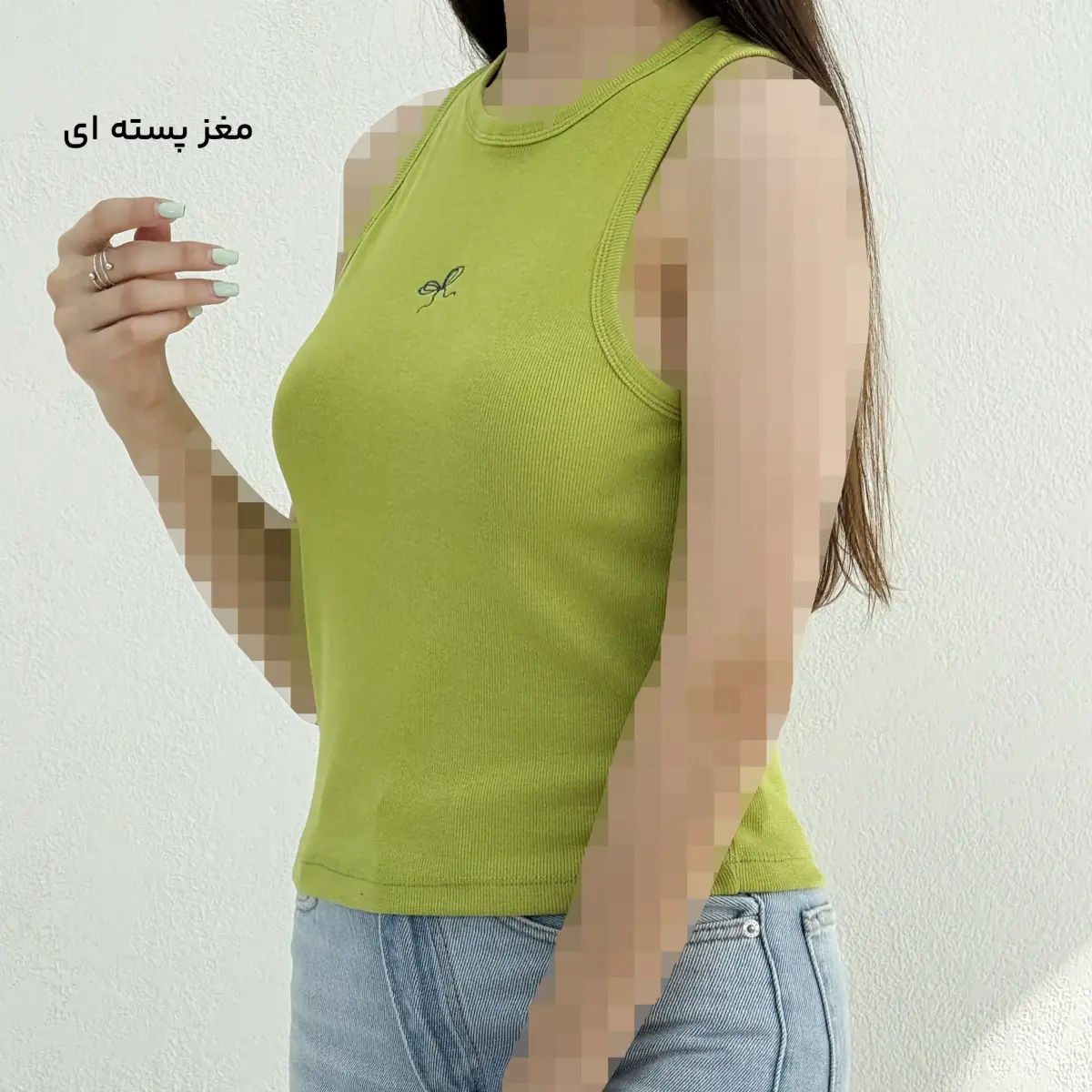تاپ زنانه فانریپ طرح پاپیون | آی بولک