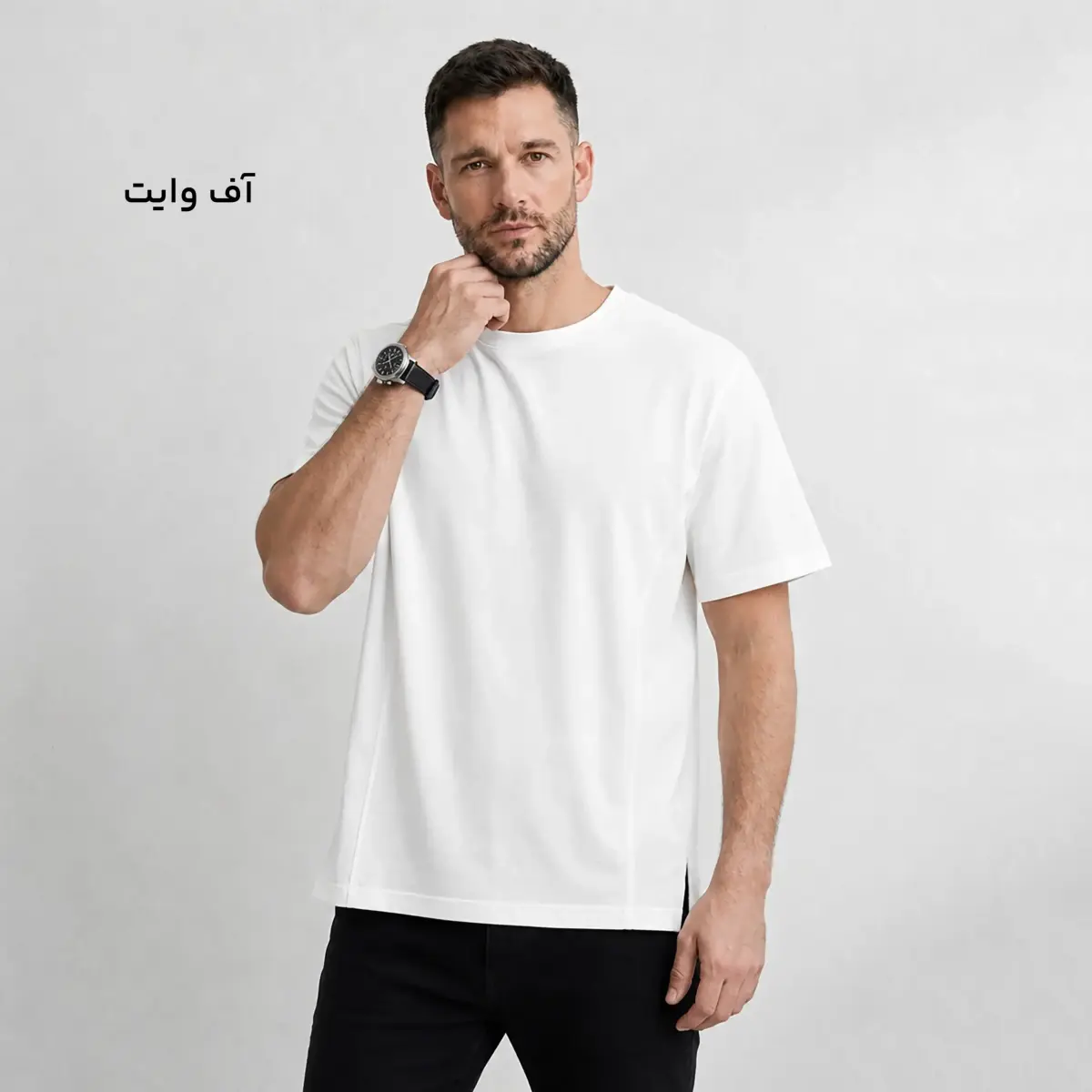 تیشرت مردانه ماکان یقه گرد | آی بولک