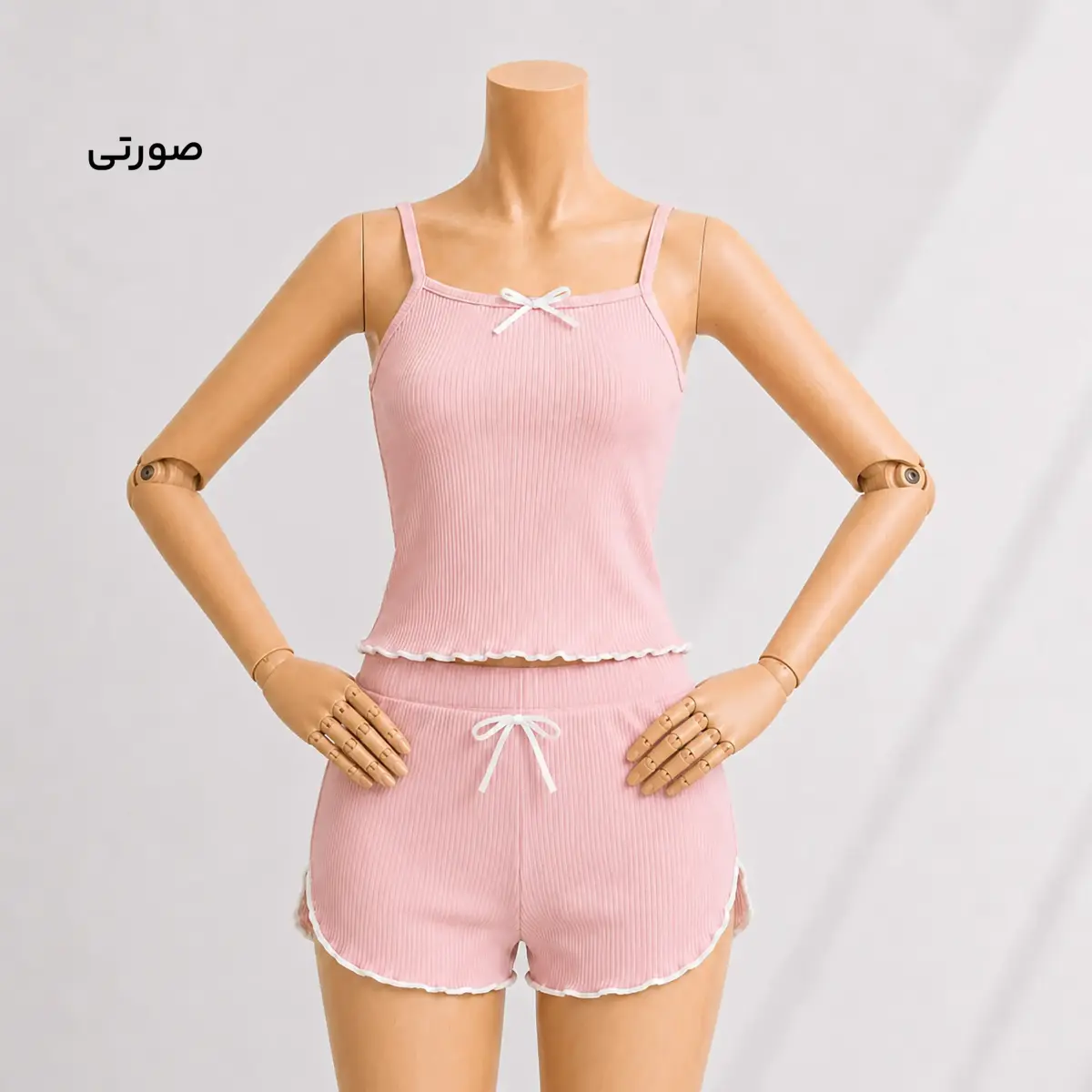 ست تاپ و شورتک زنانه کبریتی | آی بولک