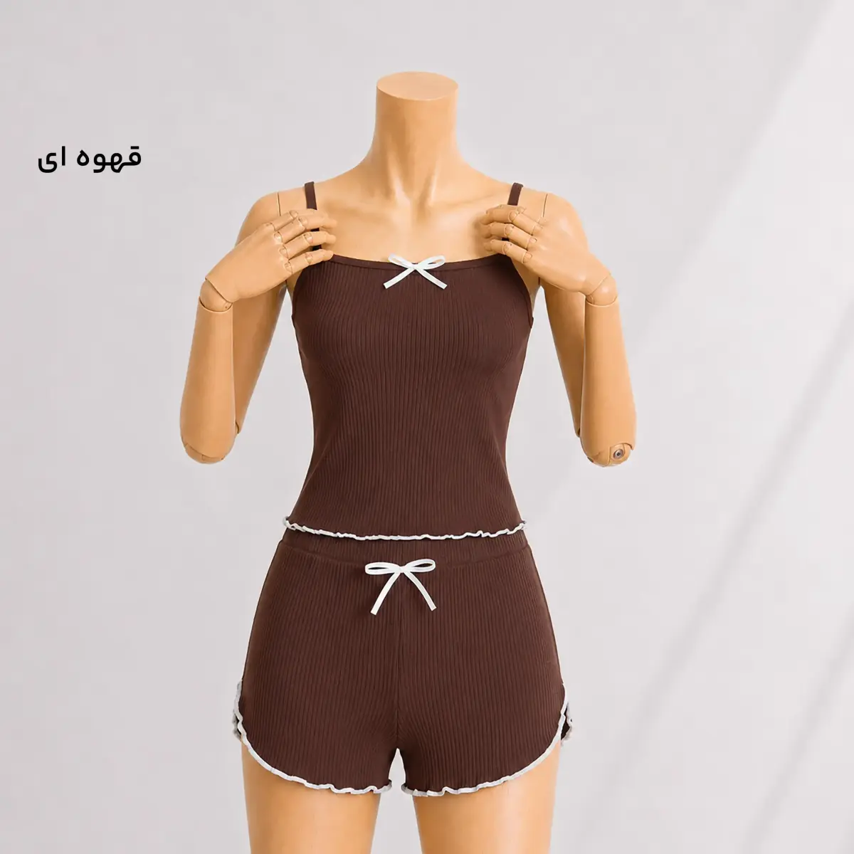 ست تاپ و شورتک زنانه کبریتی | آی بولک