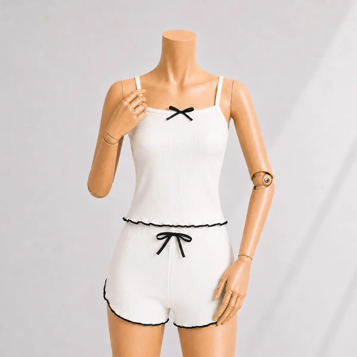 ست تاپ و شورتک زنانه کبریتی | آی بولک