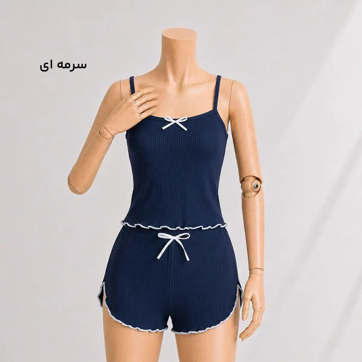 ست تاپ و شورتک زنانه کبریتی | آی بولک