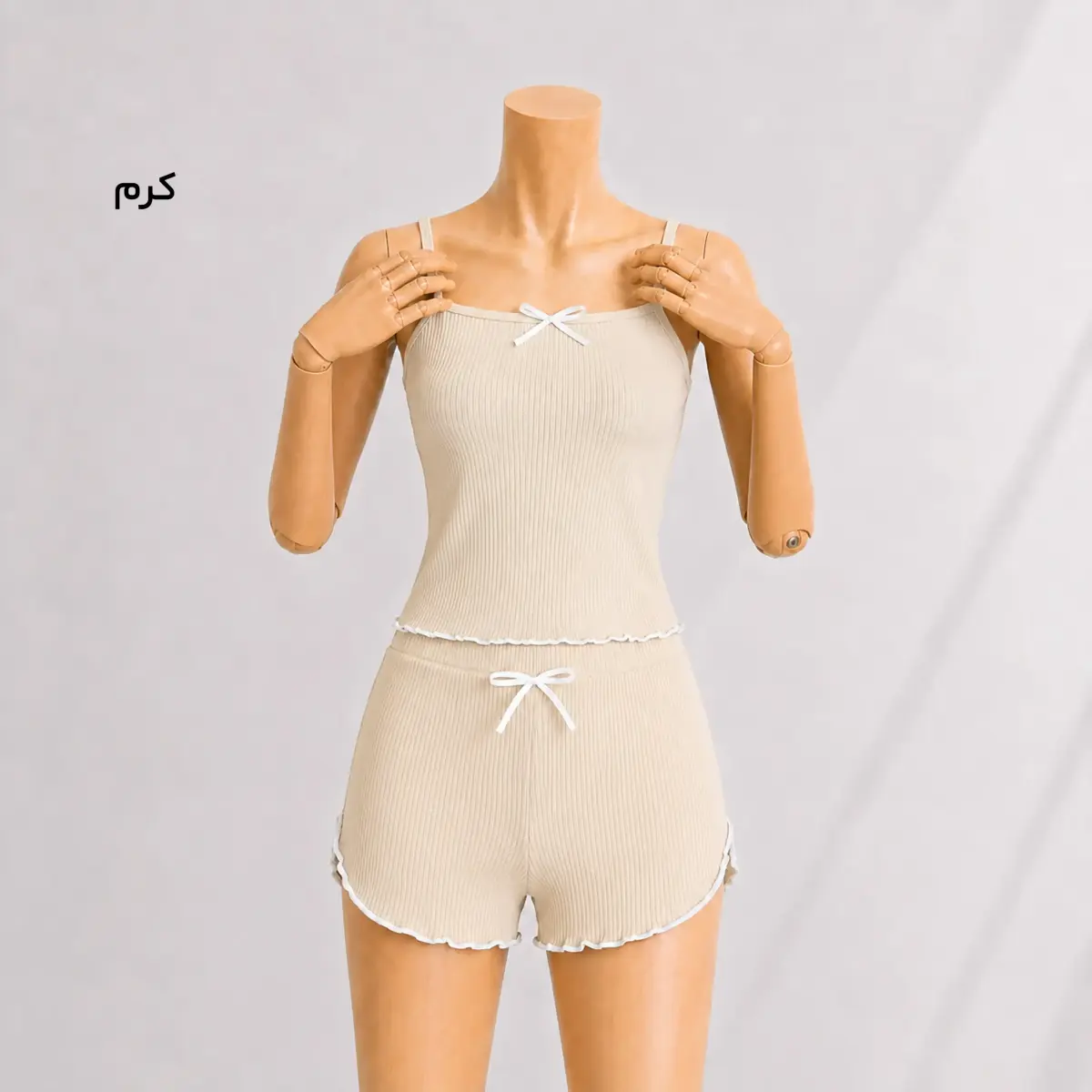 ست تاپ و شورتک زنانه کبریتی | آی بولک