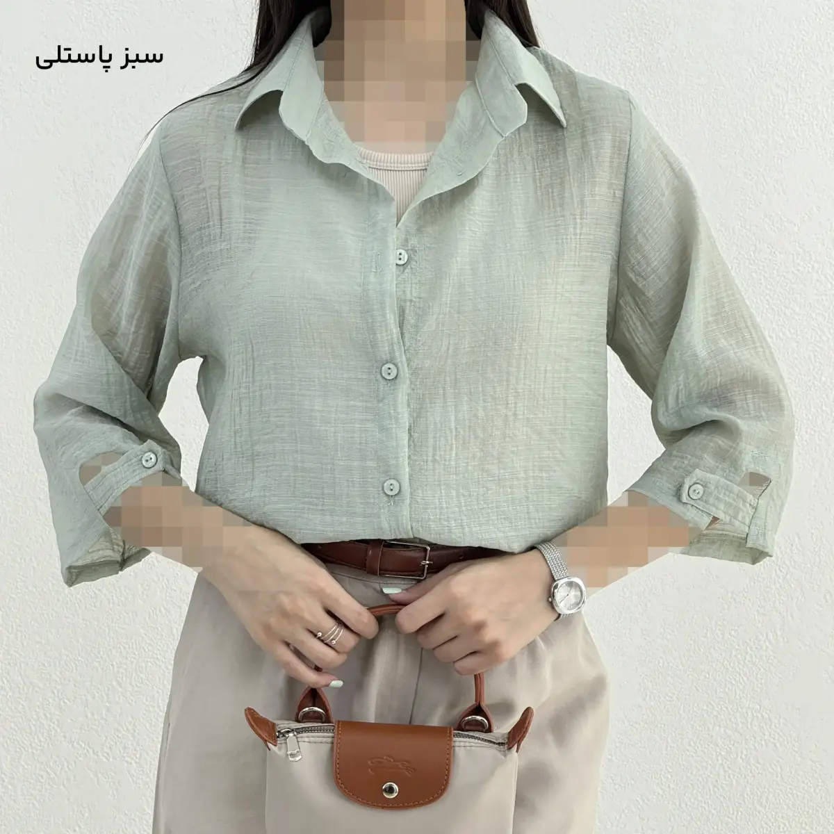 شومیز زنانه پری پاستلی | آی بولک