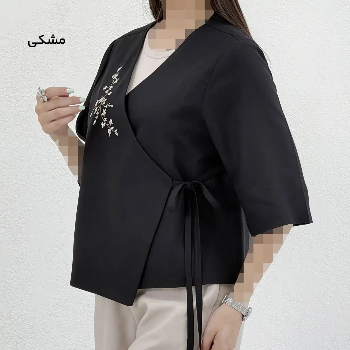 کت زنانه گلدوزی لینن | آی بولک