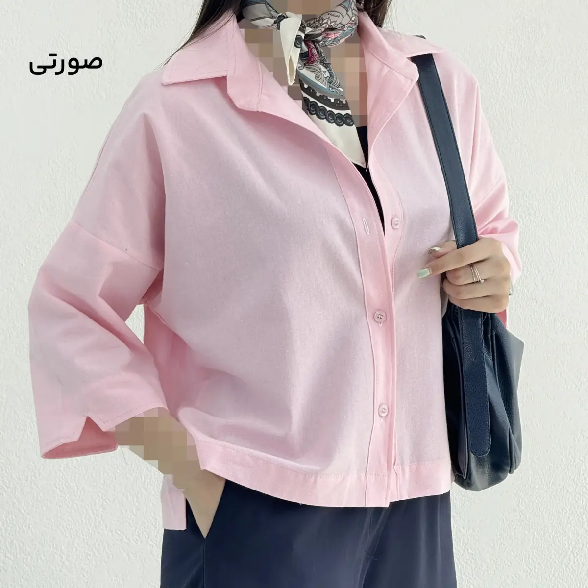 شومیز زنانه لینن بسیک | آی بولک