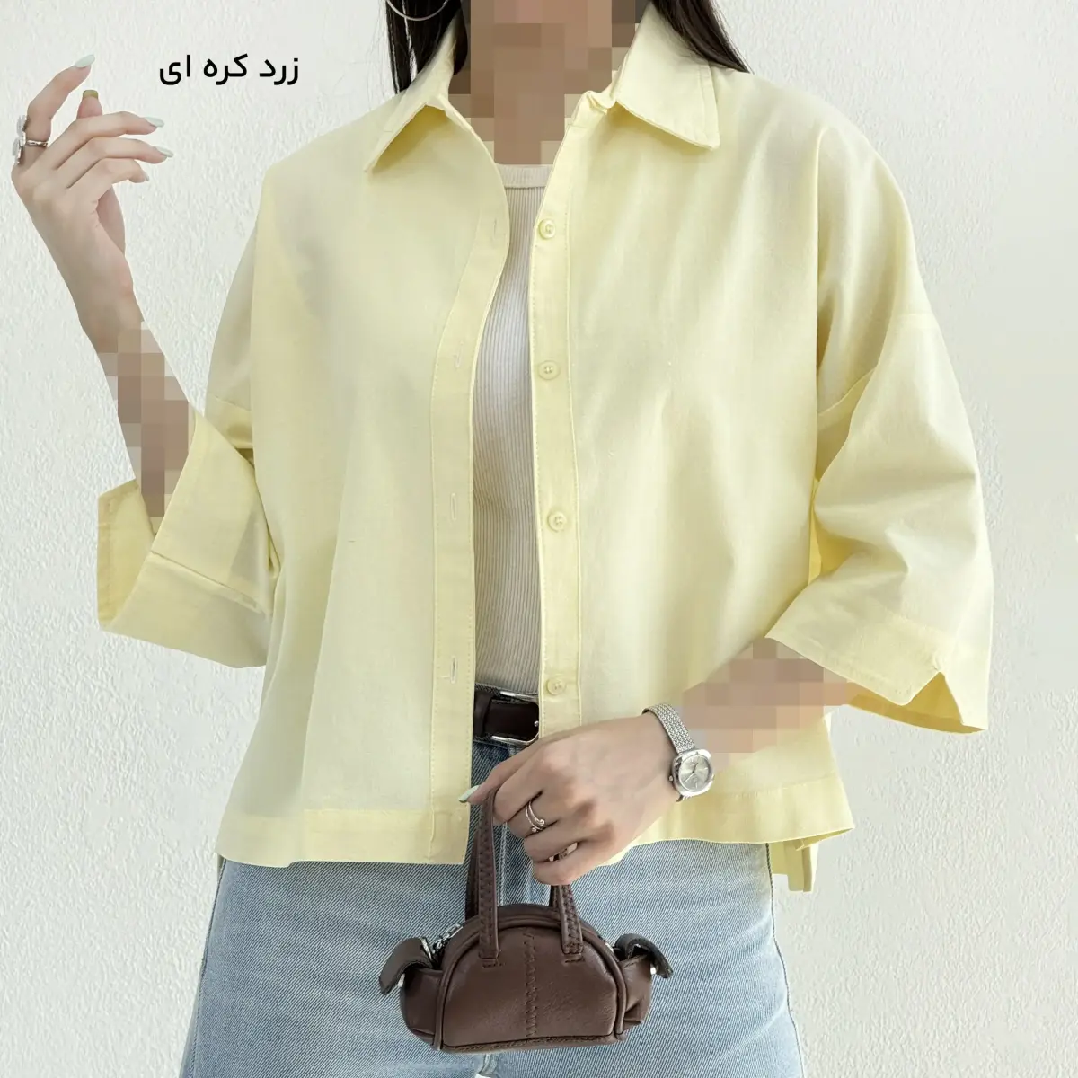 شومیز زنانه لینن بسیک | آی بولک