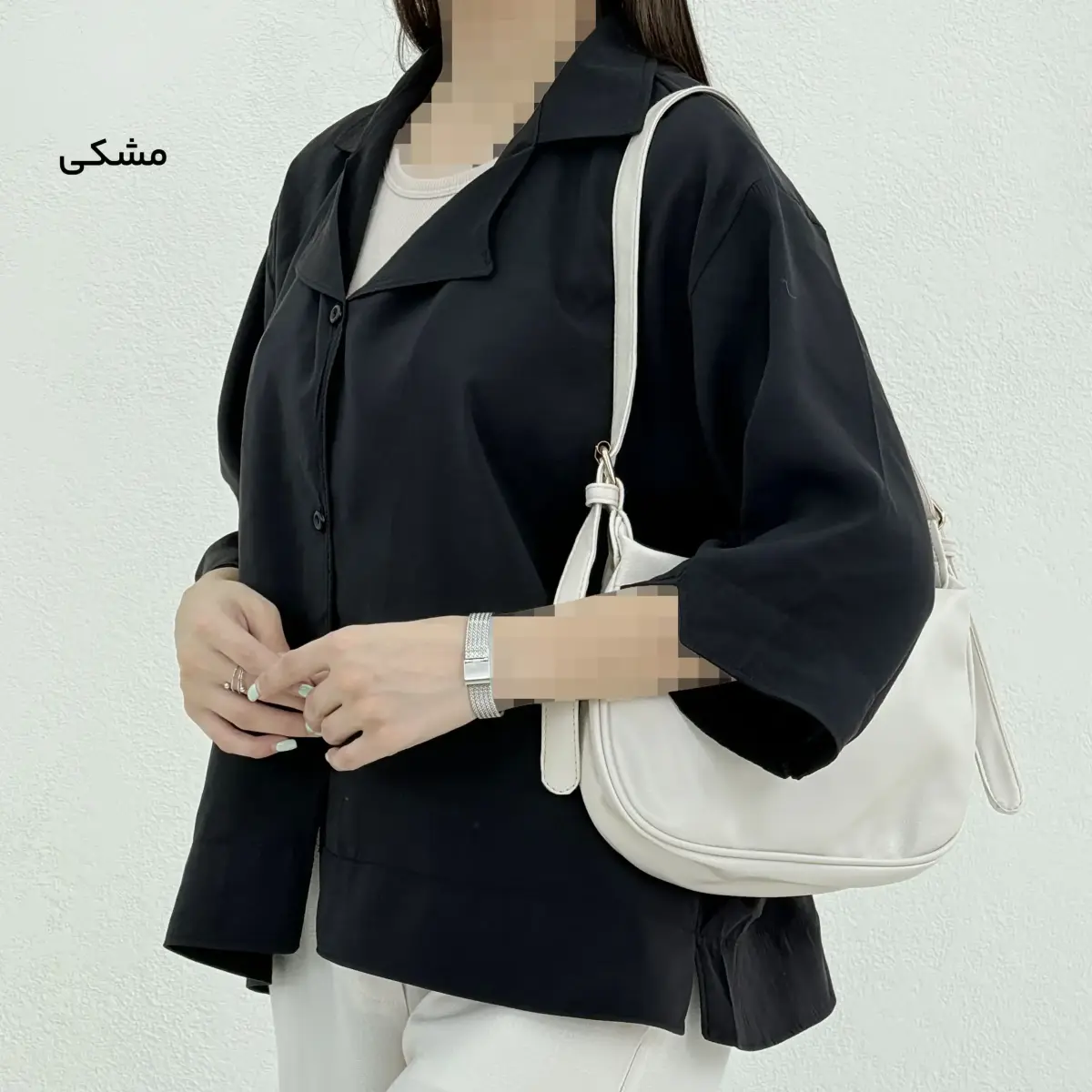 شومیز زنانه سیلک مودال یقه انگلیسی  | آی بولک