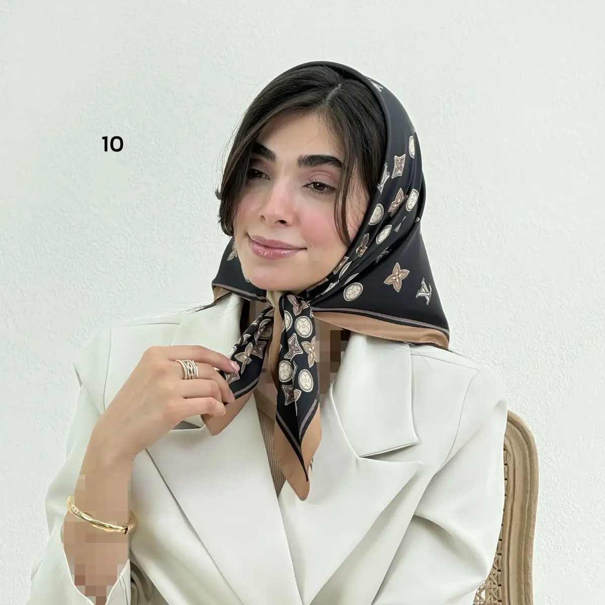 مینی اسکارف زنانه تویل LV | آی بولک