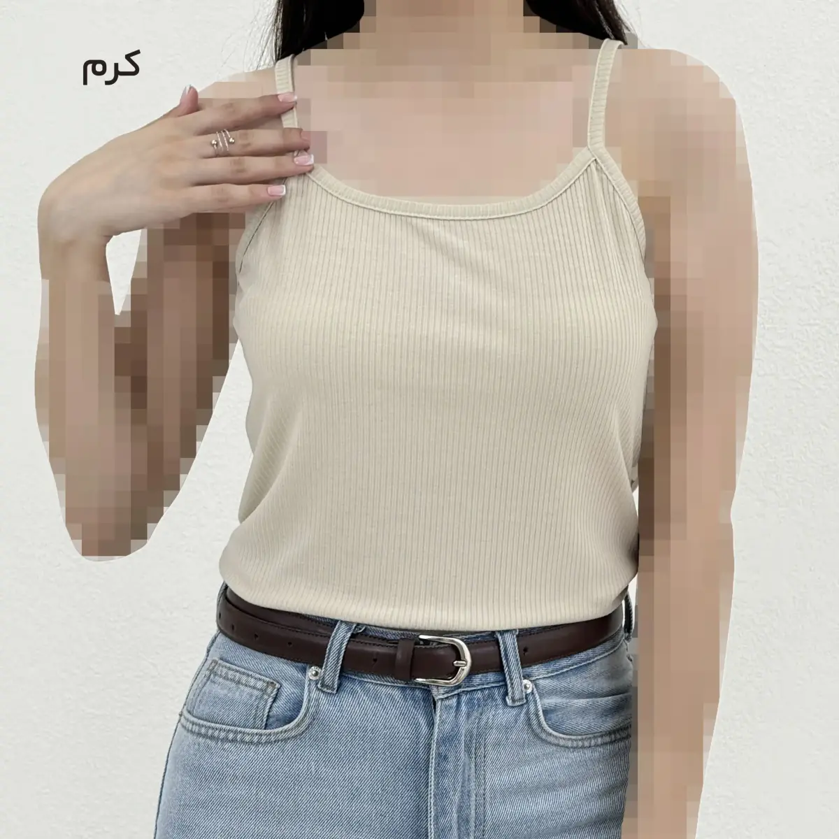 تاپ زنانه کبریتی بندی | آی بولک