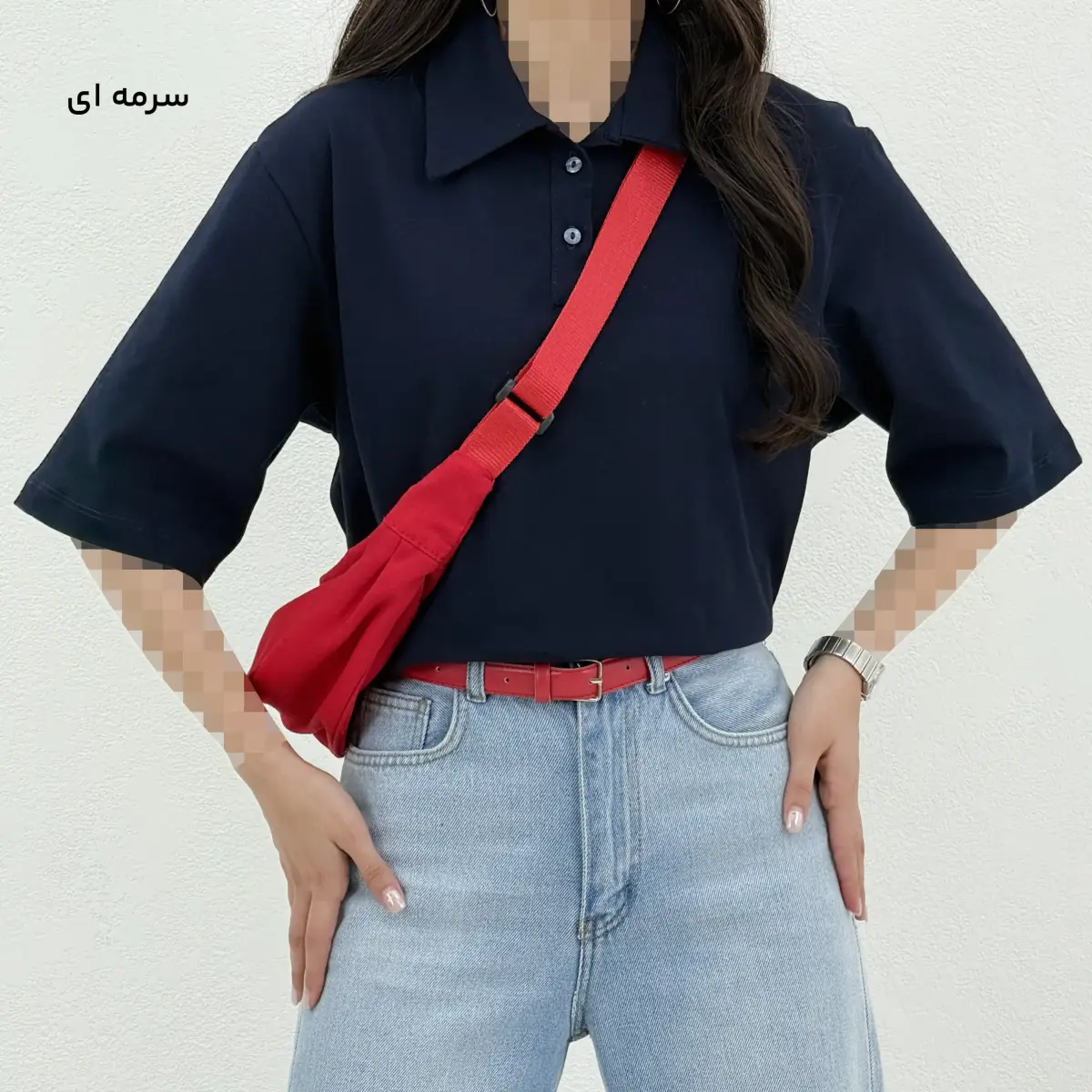 پولوشرت زنانه دو دکمه | آی بولک