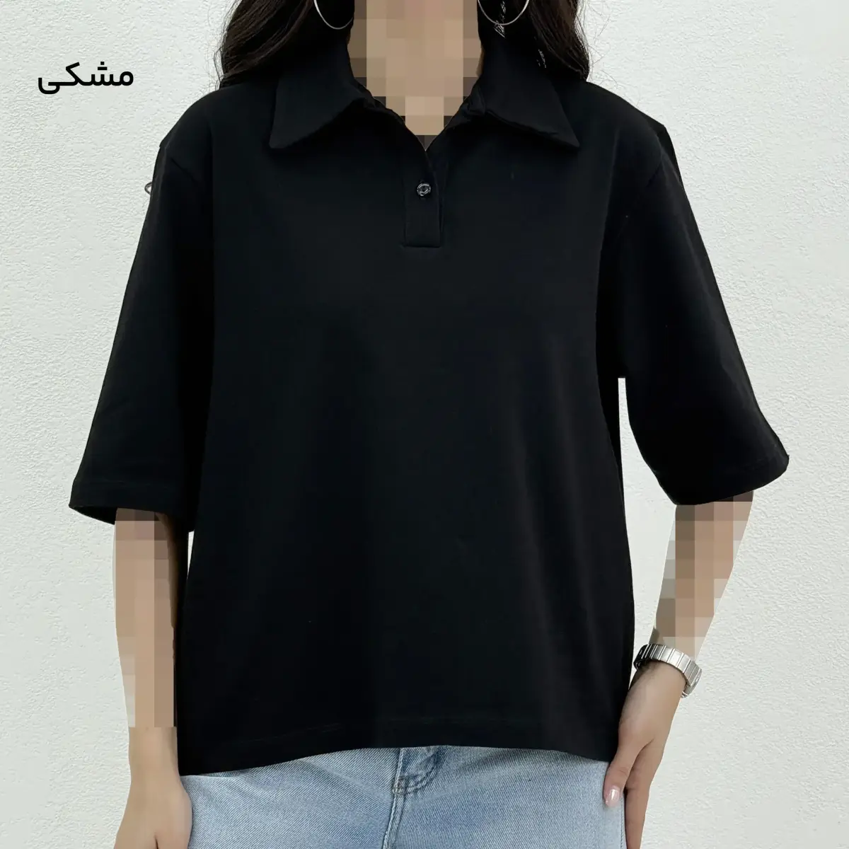 پولوشرت زنانه دو دکمه | آی بولک