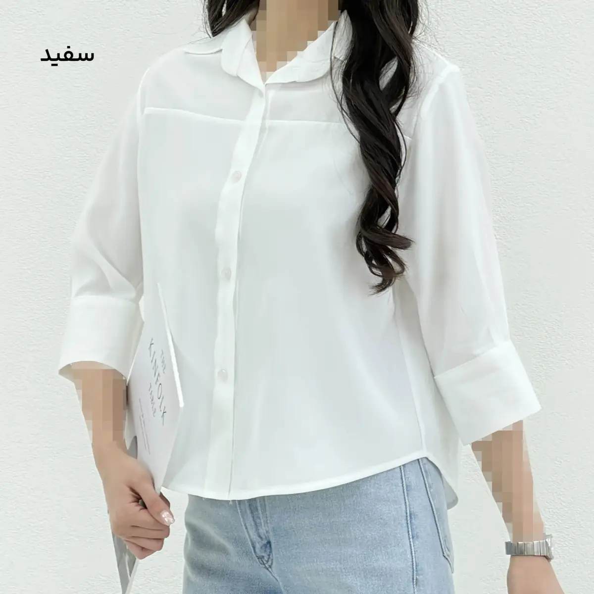 شومیز زنانه سیلک مینیمال | آی بولک