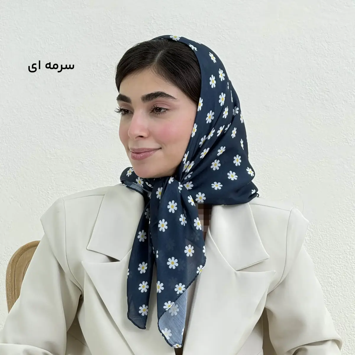 مینی اسکارف زنانه بابونه | آی بولک