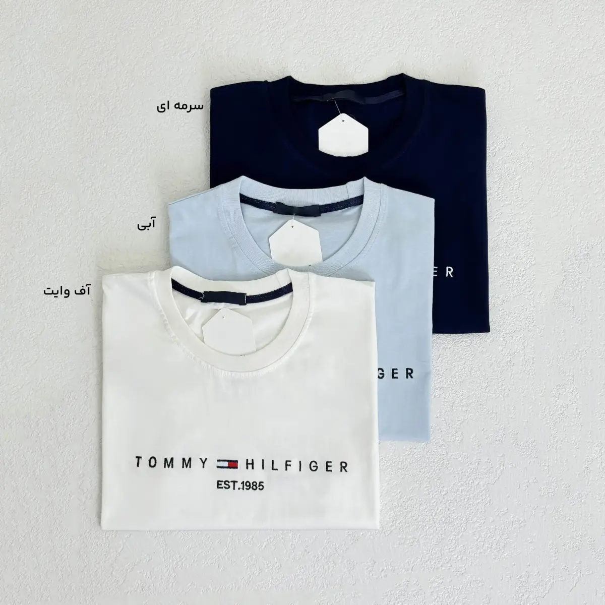 تیشرت مردانه پنبه‌‌ای Tommy کلاسیک | آی بولک