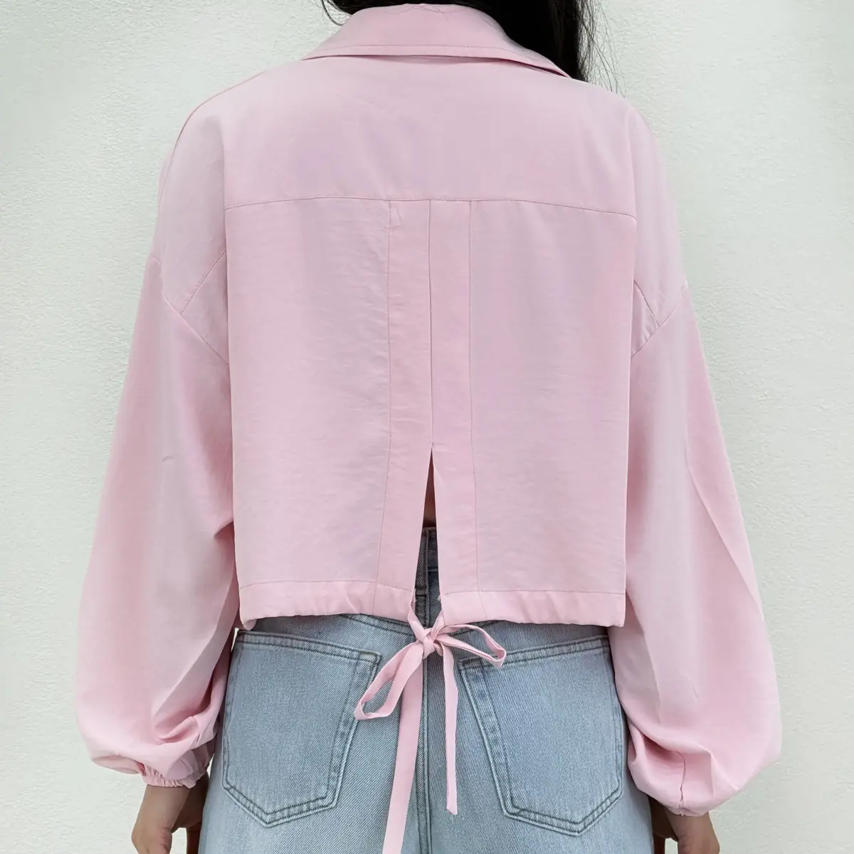شومیز کراپ جلو بسته زنانه | آی بولک