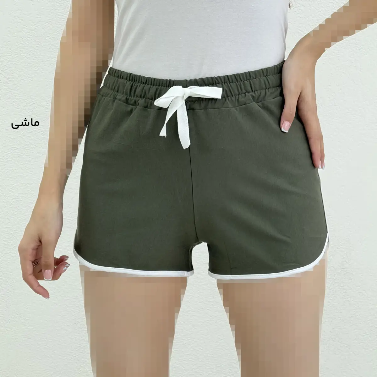شورتک زنانه لاکرا رنگی | آی بولک