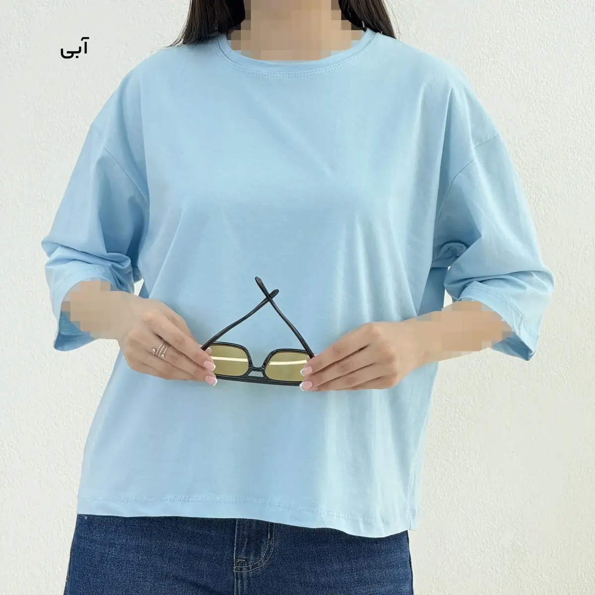 تیشرت زنانه باکسی بیسیک | آی بولک